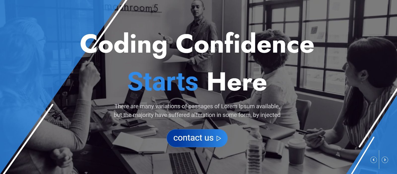 Coding Confidence Website